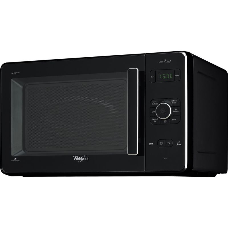 Whirlpool-Four-micro-ondes-Pose-libre-JC-218-BL-Noir-Electronique-30-Micro-ondes-Combine-1000-Perspective