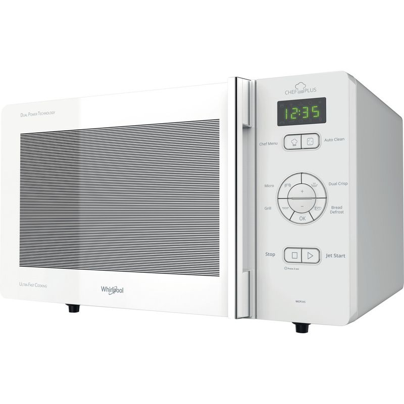 Whirlpool-Four-micro-ondes-Pose-libre-MCP-345-WH-Blanc-Electronique-25-Micro-ondes---gril-800-Perspective