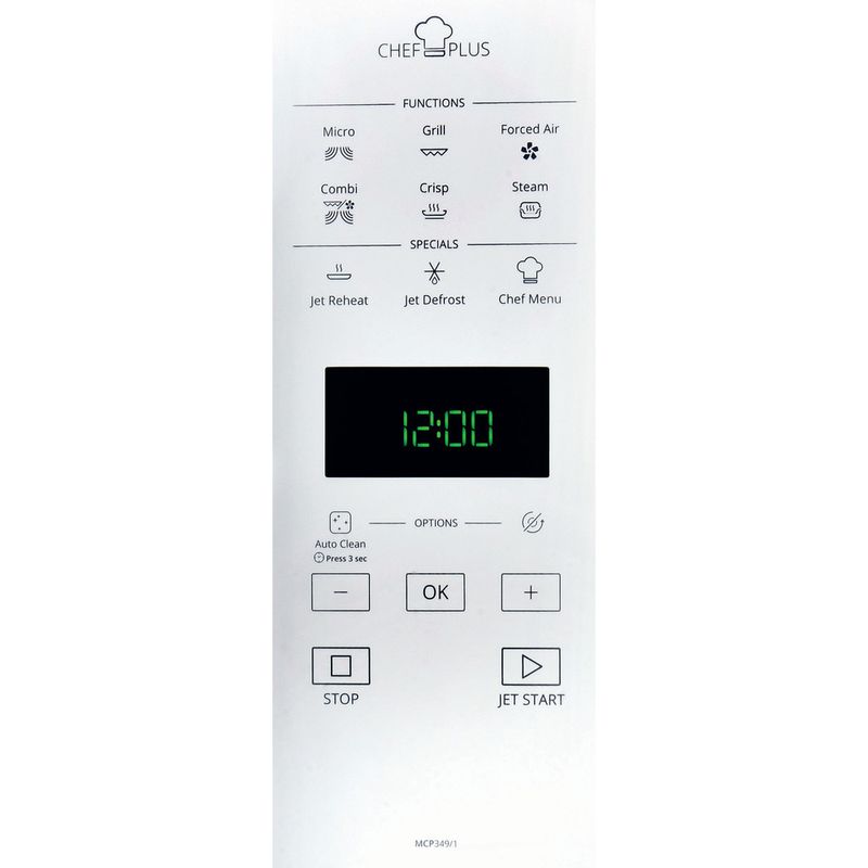 Micro-ondes posable Whirlpool: couleur blanche - MCP 349 WH