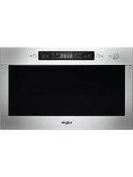 Whirlpool Four micro-ondes Encastrable AMW 439/IX Acier inoxydable Electronique 22 Micro-ondes + gril 750 Frontal