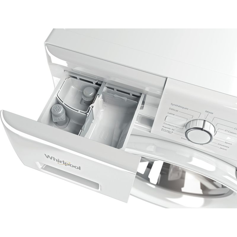 Whirlpool-Lave-linge-Pose-libre-FWF81483WS-FR-Blanc-Lave-linge-frontal-A----Drawer