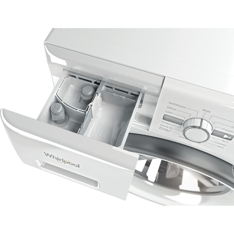 Whirlpool-Lave-linge-Pose-libre-FWG91484WS-FR-Blanc-Lave-linge-frontal-A----Drawer