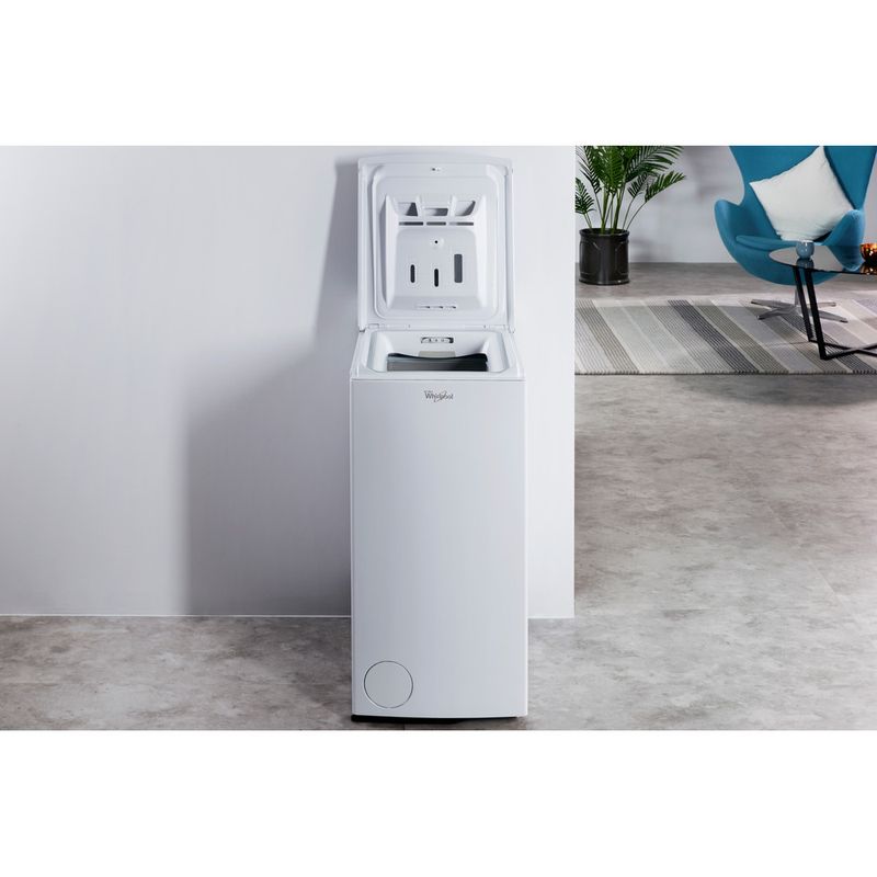 Whirlpool-Lave-linge-Pose-libre-TDLR-70230-Blanc-Lave-linge-top-A----Lifestyle-frontal-open