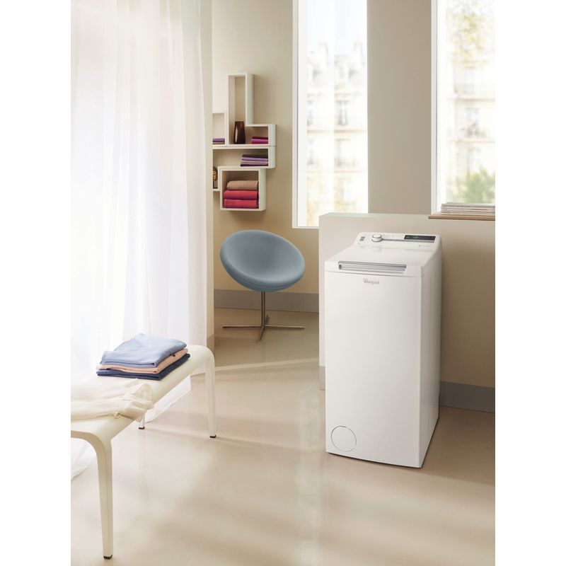 Whirlpool-Lave-linge-Pose-libre-TDLR-70220-Blanc-Lave-linge-top-A----Lifestyle-perspective