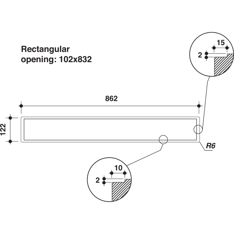 Whirlpool-Hotte-Encastrable-WDO-93F-B-K-Noir-Table-top-Electronique-Technical-drawing