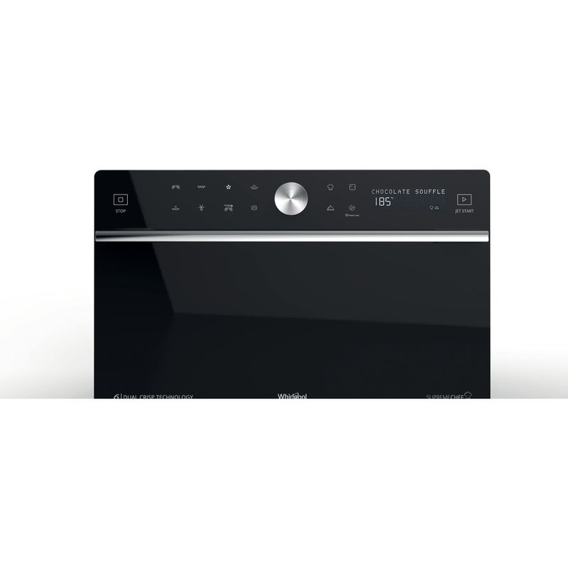 Whirlpool-Four-micro-ondes-Pose-libre-MWP-3391-SB-Argent-Electronique-33-Micro-ondes-Combine-1000-Control-panel