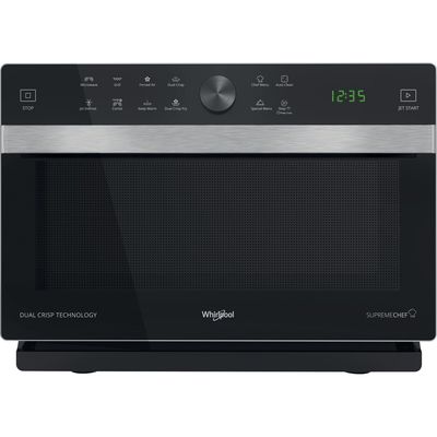 Whirlpool-Four-micro-ondes-Pose-libre-MWP-338-B-Noir-Electronique-33-Micro-ondes-Combine-900-Frontal