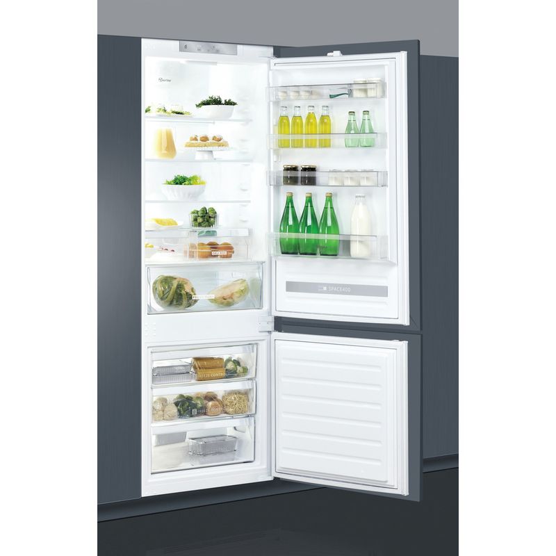 Whirlpool-Combine-refrigerateur-congelateur-Encastrable-SP40-800-Blanc-2-portes-Perspective-open