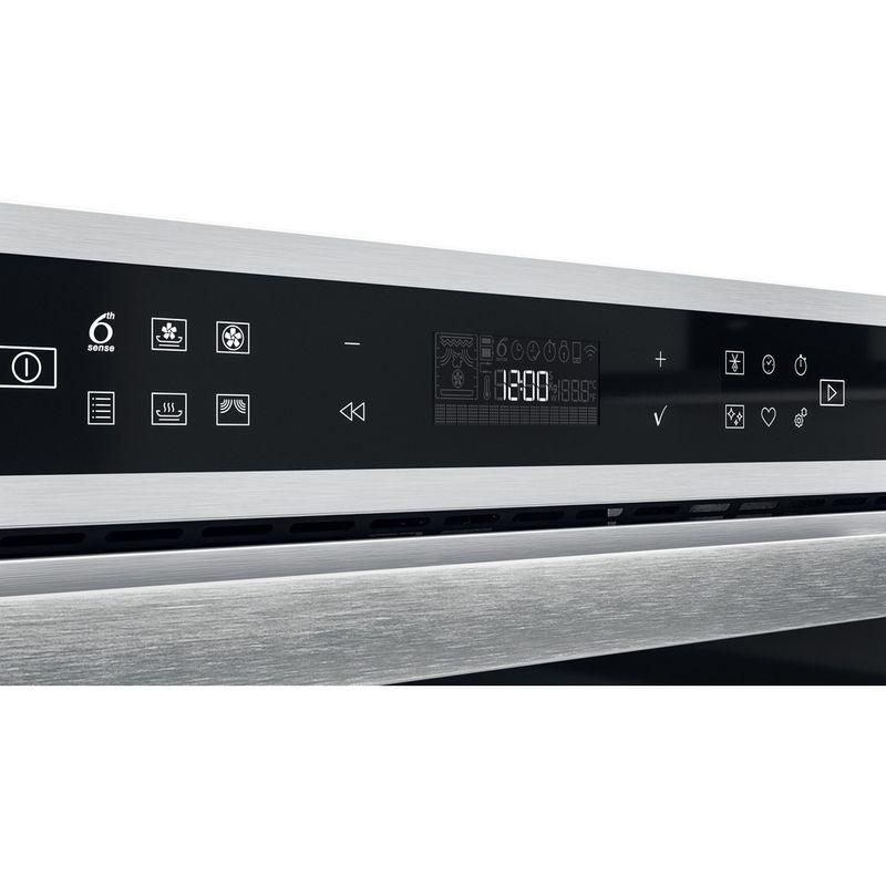 Whirlpool-Four-micro-ondes-Encastrable-W6-MD460-Acier-inoxydable-Electronique-31-Micro-ondes-Combine-1000-Control-panel