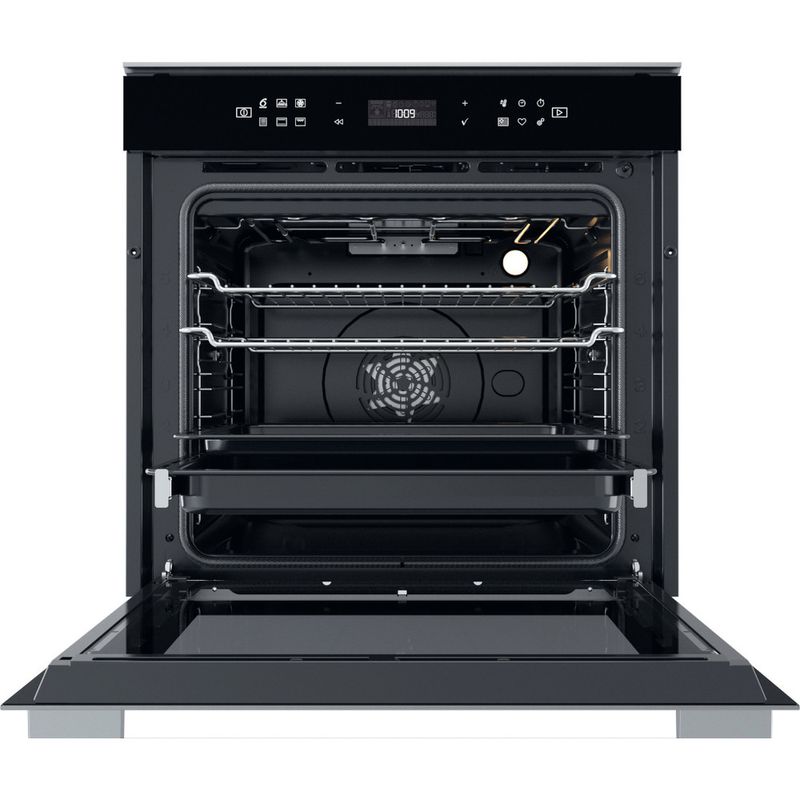 Whirlpool Four Encastrable W7 OM4 4S1 P BL Electrique A+ Frontal open