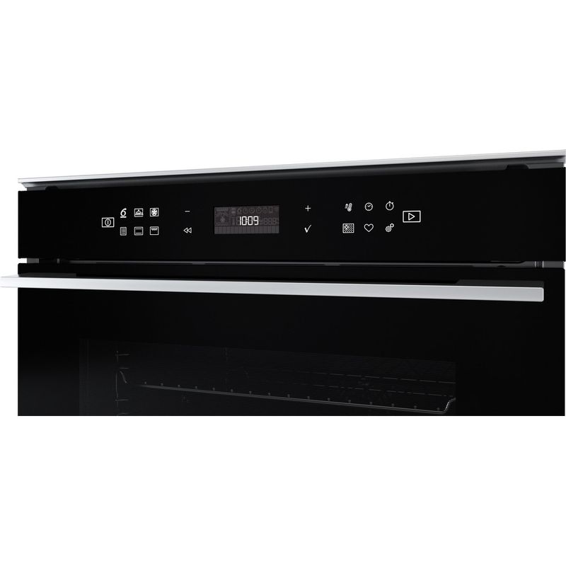 Whirlpool Four Encastrable W7 OM4 4S1 P BL Electrique A+ Control panel