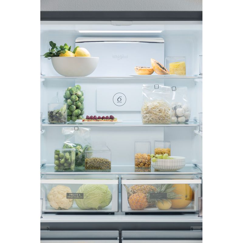 Whirlpool-Americain-Pose-libre-WQ9-B1L-Inox-Drawer
