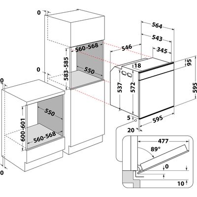 Whirlpool-Four-Encastrable-W11-OM1-4MS2-P-Electrique-A--Technical-drawing