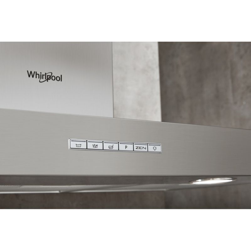 Whirlpool-Hotte-Encastrable-WHBS-93-F-LE-X-Inox-Mural-Electronique-Lifestyle-control-panel