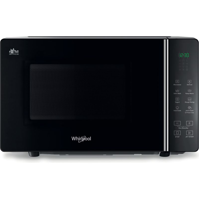 Whirlpool-Four-micro-ondes-Pose-libre-MWF-201-B-Noir-Electronique-20-Micro-ondes-uniquement-800-Frontal