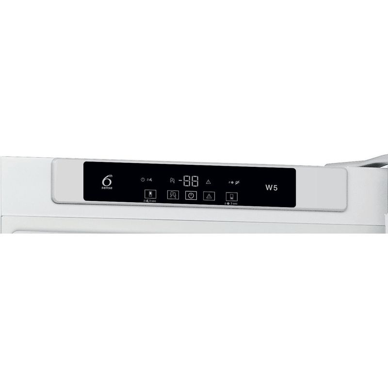 Whirlpool-Combine-refrigerateur-congelateur-Pose-libre-W5-921C-W-Blanc-2-portes-Control-panel