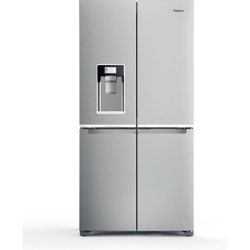 Whirlpool Américain Pose-libre WQ9I HO1X Inox Frontal