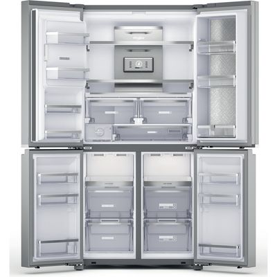 Whirlpool-Americain-Pose-libre-WQ9I-HO1X-Inox-Frontal-open