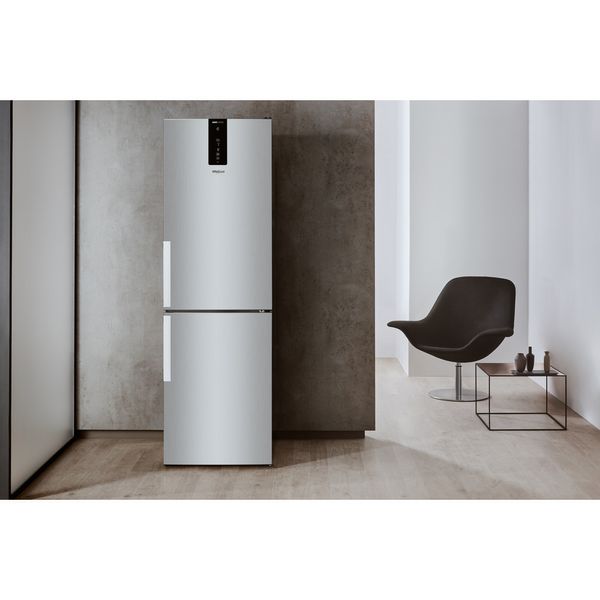 Whirlpool-Combine-refrigerateur-congelateur-Pose-libre-W7-821O-OX-H-Optic-Inox-2-portes-Lifestyle-frontal