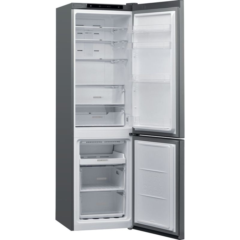 Whirlpool-Combine-refrigerateur-congelateur-Pose-libre-W7-911I-OX-Optic-Inox-2-portes-Perspective-open