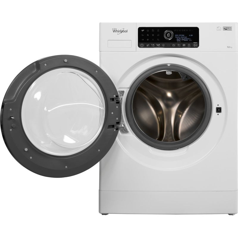 Whirlpool-Lave-linge-Pose-libre-ZENDOSE12-Blanc-Lave-linge-frontal-A----Frontal-open