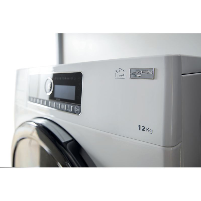 Whirlpool-Lave-linge-Pose-libre-ZENDOSE12-Blanc-Lave-linge-frontal-A----Control-panel