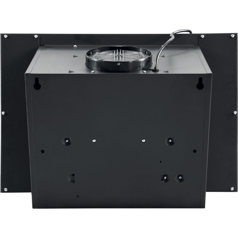 Whirlpool Hotte Encastrable WHVF 63F LT K Noir Pose-libre Electronique Back / Lateral