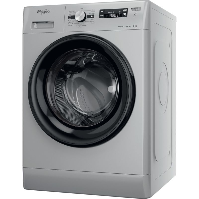 WHIRLPOOL - Lave-linge hublot posable 9kg - FreshCare - FFS9248SBFR -  Whirlpool