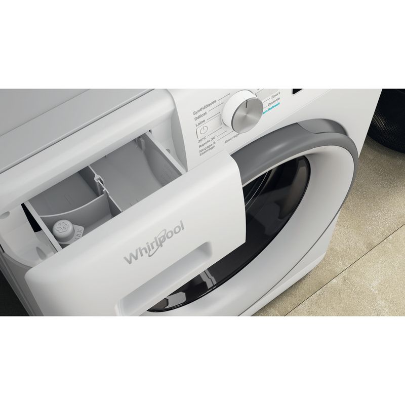 Whirlpool-Lave-linge-Pose-libre-FFBC-8448-SV-FR-Blanc-Lave-linge-frontal-C-Drawer