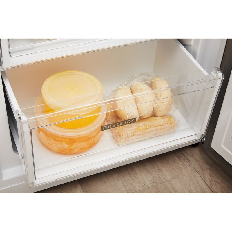 Whirlpool-Combine-refrigerateur-congelateur-Pose-libre-W7-831A-OX-Optic-Inox-2-portes-Drawer