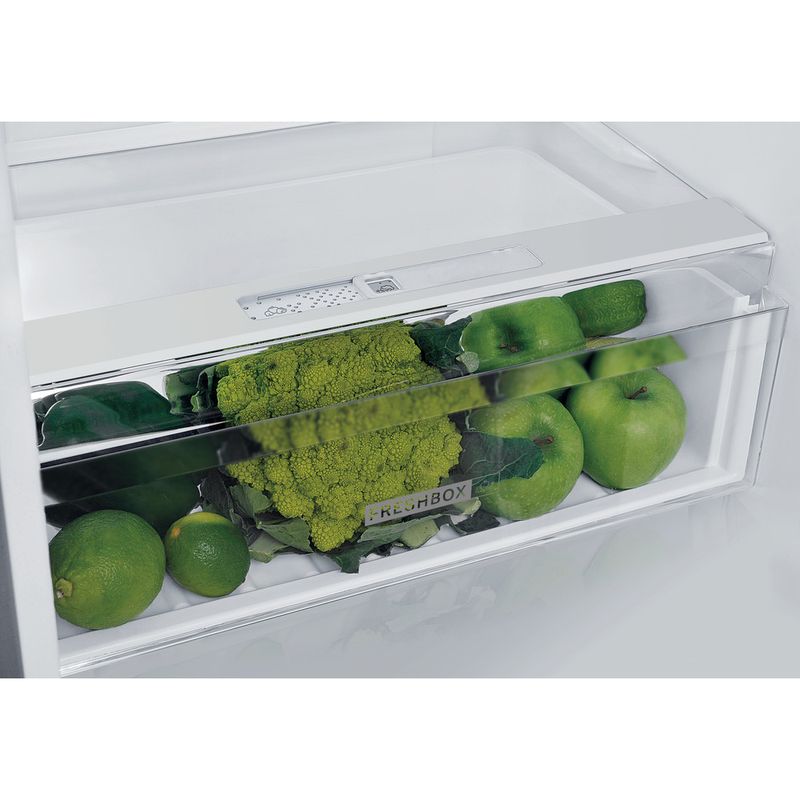 Whirlpool Combiné réfrigérateur congélateur Pose-libre W5 921C OX Optic Inox 2 portes Lifestyle detail