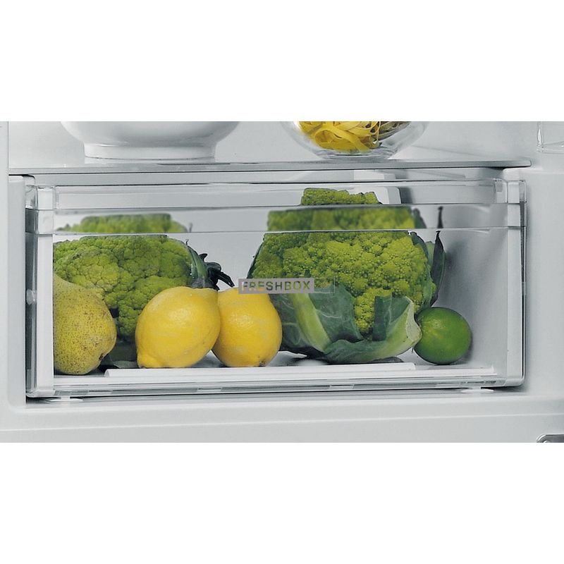 Whirlpool Combiné réfrigérateur congélateur Pose-libre W5 921C OX Optic Inox 2 portes Drawer