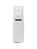 Whirlpool Lave-linge Pose-libre TDLR 65230S FRN Blanc Lave-linge top D Frontal open