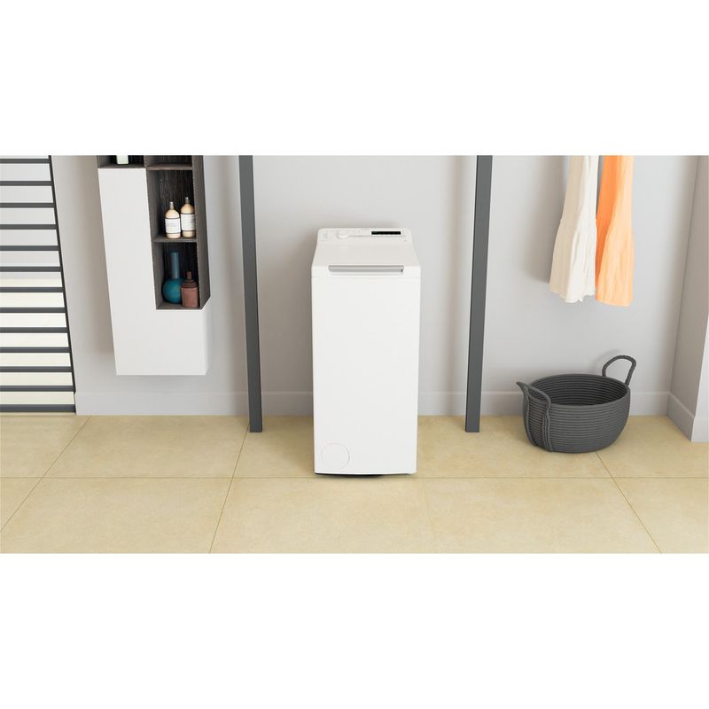 Whirlpool Lave-linge Pose-libre TDLR 65230S FRN Blanc Lave-linge top D Lifestyle frontal