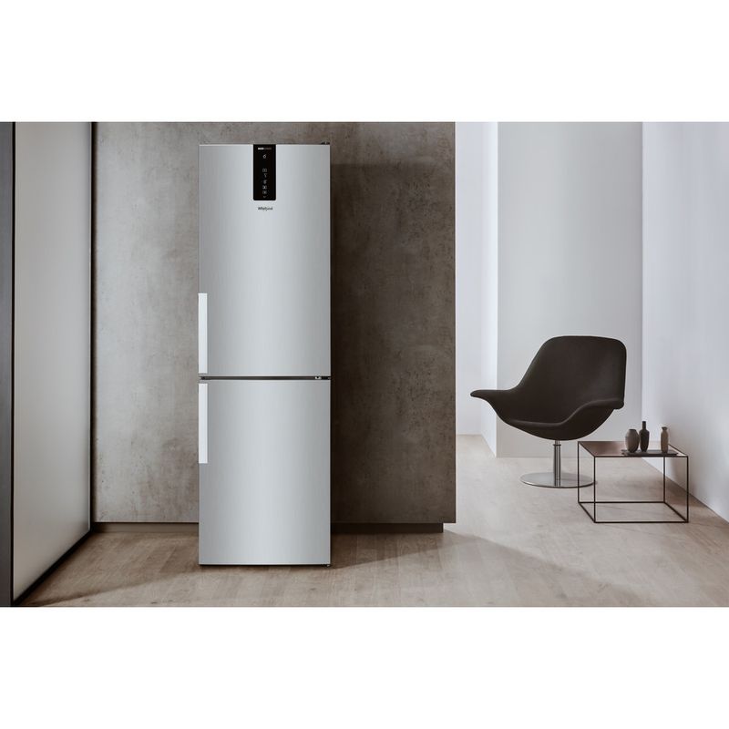 Whirlpool-Combine-refrigerateur-congelateur-Pose-libre-W7-821O-OX-H-Optic-Inox-2-portes-Lifestyle-frontal