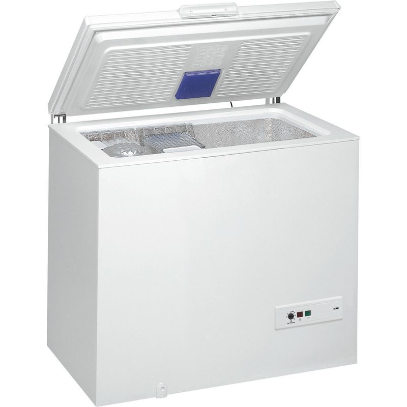 Whirlpool Congélateur Pose-libre WHM31112 2 Blanc Perspective open