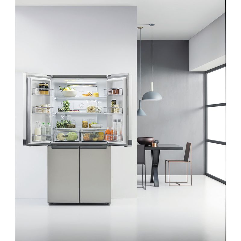 Whirlpool-Americain-Pose-libre-WQ9-E1L-Inox-Lifestyle-frontal-open
