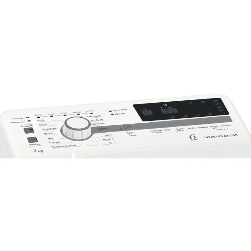 Whirlpool ZEN TDLR 6252BS IT machine à laver Charge par dessus 6