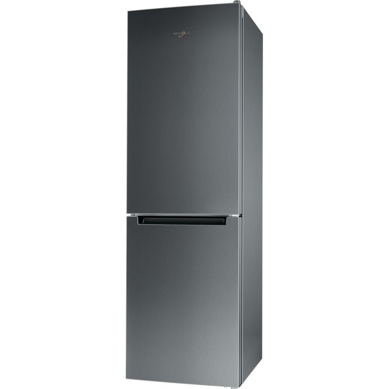 Whirlpool-Combine-refrigerateur-congelateur-Pose-libre-WFNF-81E-OX-1-Optic-Inox-2-portes-Perspective