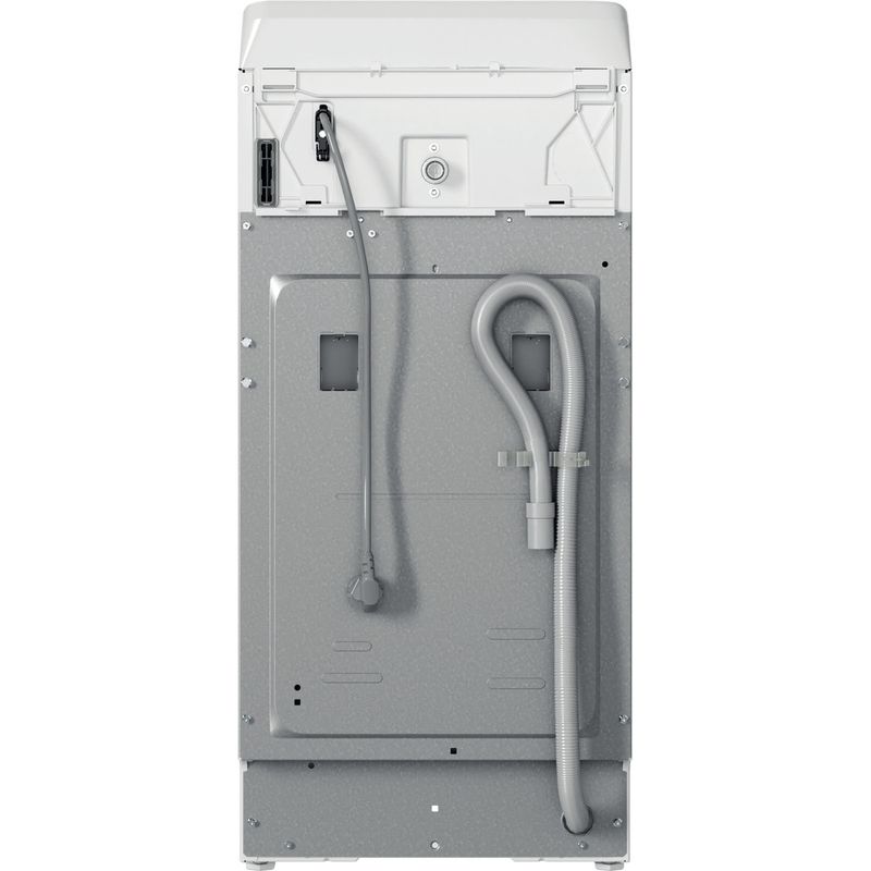 Whirlpool Lave-linge Pose-libre TDLR 7220SS FR/N Blanc Lave-linge top E Back / Lateral