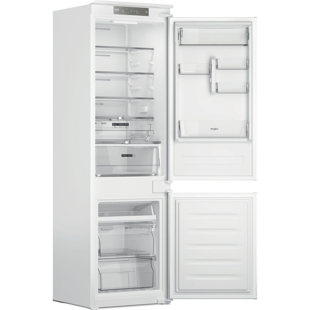 Whirlpool Réfrigérateur congélateur encastrable WHC18 T323 P : consultez les spécificités de votre appareil et découvrez toutes ses fonctions innovantes pour votre famille et votre maison.