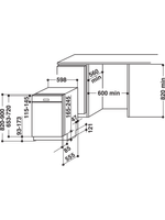 Whirlpool-Lave-vaisselle-Encastrable-WKBC-3C24-P-X-Semi-integre-A---Technical-drawing
