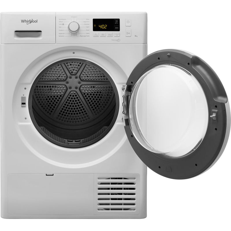Whirlpool-Seche-linge-FT-M11-82-FR-Blanc-Frontal-open