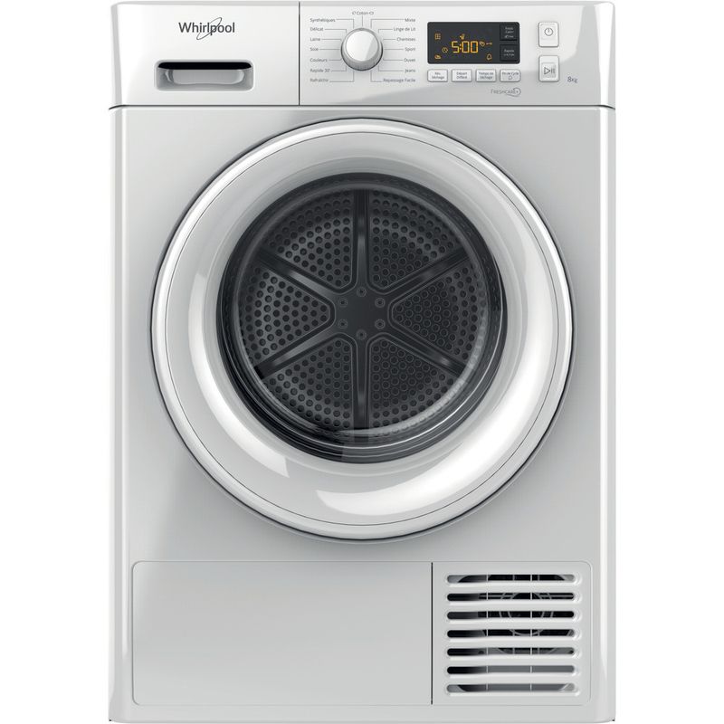 Whirlpool-Seche-linge-FT-CM11-8XB1-FR-Blanc-Frontal
