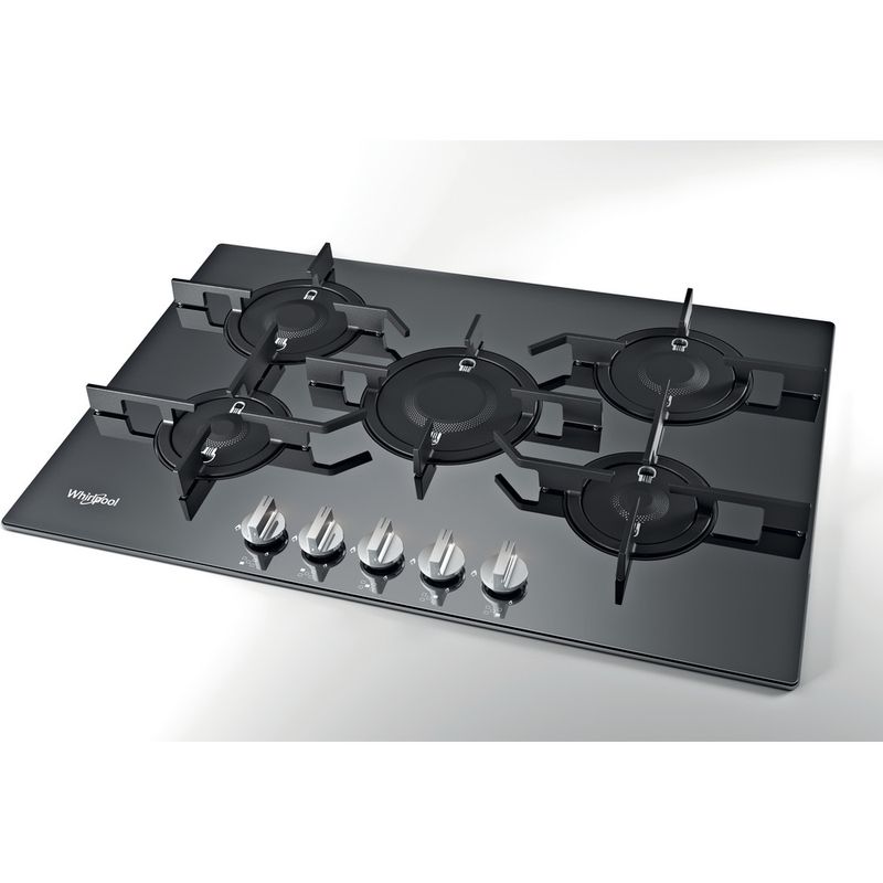 Whirlpool-Table-de-cuisson-POW-75D2-NB-FR-Noir-Gaz-Perspective