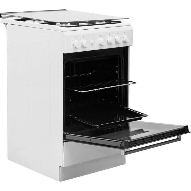 Whirlpool-Cuisiniere-WS5G1PMW-E-Blanc-Gaz-Perspective-open
