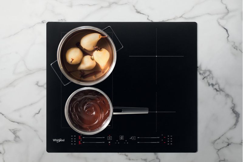 Whirlpool Table de cuisson WL S7960 NE Noir Induction vitroceramic Lifestyle frontal