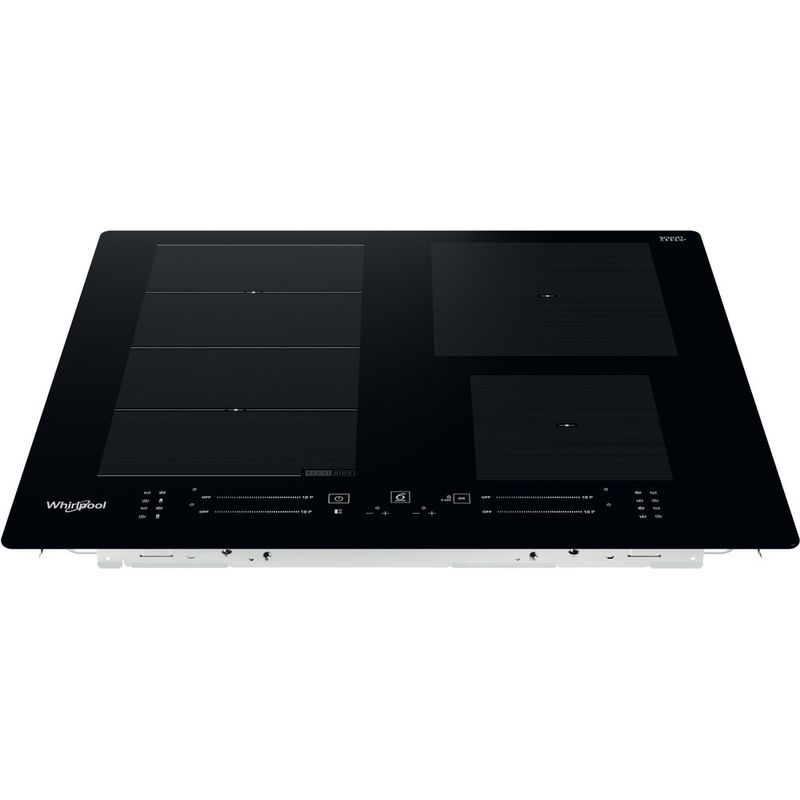 Whirlpool-Table-de-cuisson-WF-S7560-NE-Noir-Induction-vitroceramic-Frontal-top-down