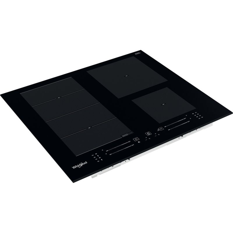 Whirlpool-Table-de-cuisson-WF-S4160-BF-Noir-Induction-vitroceramic-Perspective