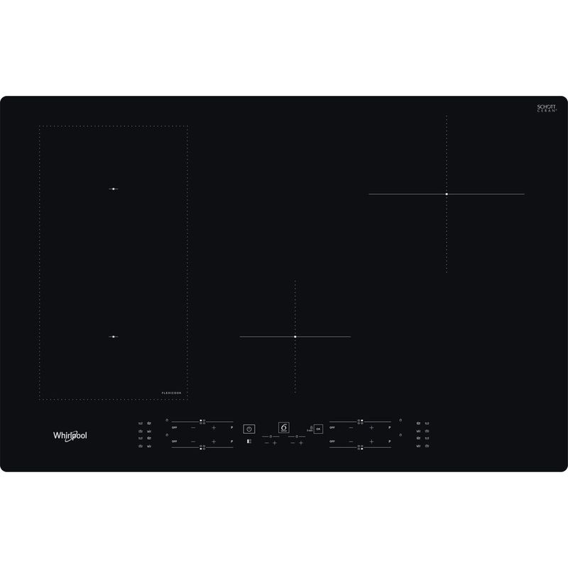 Plaque de cuisson induction 4 feux - WLB2977NE - Whirlpool - Whirlpool